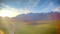 Archiv Foto Webcam Ausblick von Feldkirch auf Hohen Kasten, Furgglenfirst und Kamor 15:00