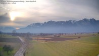 Archiv Foto Webcam Ausblick von Feldkirch auf Hohen Kasten, Furgglenfirst und Kamor 15:00