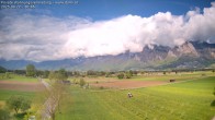 Archiv Foto Webcam Ausblick von Feldkirch auf Hohen Kasten, Furgglenfirst und Kamor 09:00