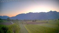 Archiv Foto Webcam Ausblick von Feldkirch auf Hohen Kasten, Furgglenfirst und Kamor 19:00