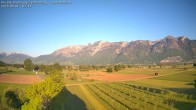 Archiv Foto Webcam Ausblick von Feldkirch auf Hohen Kasten, Furgglenfirst und Kamor 06:00
