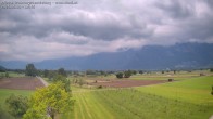 Archiv Foto Webcam Ausblick von Feldkirch auf Hohen Kasten, Furgglenfirst und Kamor 17:00