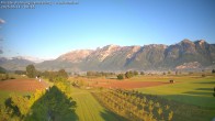 Archiv Foto Webcam Ausblick von Feldkirch auf Hohen Kasten, Furgglenfirst und Kamor 05:00