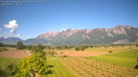Archiv Foto Webcam Ausblick von Feldkirch auf Hohen Kasten, Furgglenfirst und Kamor 09:00