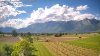 Archiv Foto Webcam Ausblick von Feldkirch auf Hohen Kasten, Furgglenfirst und Kamor 13:00