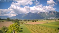 Archived image Webcam View of the Hoher Kasten, Furgglenfirst and Kamor from Feldkirch 09:00