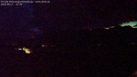 Archived image Webcam View of the Hoher Kasten, Furgglenfirst and Kamor from Feldkirch 23:00