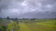 Archiv Foto Webcam Ausblick von Feldkirch auf Hohen Kasten, Furgglenfirst und Kamor 19:00