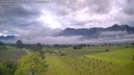 Archiv Foto Webcam Ausblick von Feldkirch auf Hohen Kasten, Furgglenfirst und Kamor 05:00