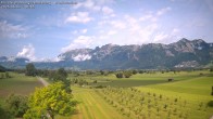 Archiv Foto Webcam Ausblick von Feldkirch auf Hohen Kasten, Furgglenfirst und Kamor 09:00