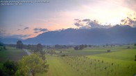 Archiv Foto Webcam Ausblick von Feldkirch auf Hohen Kasten, Furgglenfirst und Kamor 19:00