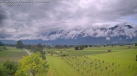 Archiv Foto Webcam Ausblick von Feldkirch auf Hohen Kasten, Furgglenfirst und Kamor 11:00