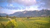 Archiv Foto Webcam Ausblick von Feldkirch auf Hohen Kasten, Furgglenfirst und Kamor 05:00