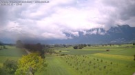 Archived image Webcam View of the Hoher Kasten, Furgglenfirst and Kamor from Feldkirch 09:00