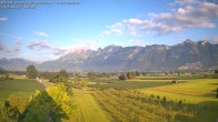 Archiv Foto Webcam Ausblick von Feldkirch auf Hohen Kasten, Furgglenfirst und Kamor 05:00