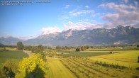 Archiv Foto Webcam Ausblick von Feldkirch auf Hohen Kasten, Furgglenfirst und Kamor 06:00