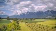 Archiv Foto Webcam Ausblick von Feldkirch auf Hohen Kasten, Furgglenfirst und Kamor 09:00
