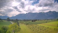 Archiv Foto Webcam Ausblick von Feldkirch auf Hohen Kasten, Furgglenfirst und Kamor 13:00