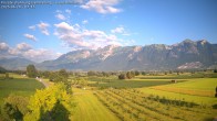 Archiv Foto Webcam Ausblick von Feldkirch auf Hohen Kasten, Furgglenfirst und Kamor 06:00