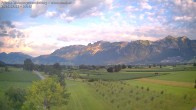 Archiv Foto Webcam Ausblick von Feldkirch auf Hohen Kasten, Furgglenfirst und Kamor 05:00