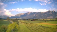 Archiv Foto Webcam Ausblick von Feldkirch auf Hohen Kasten, Furgglenfirst und Kamor 06:00