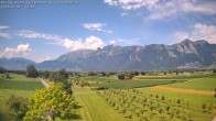 Archiv Foto Webcam Ausblick von Feldkirch auf Hohen Kasten, Furgglenfirst und Kamor 11:00
