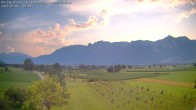 Archiv Foto Webcam Ausblick von Feldkirch auf Hohen Kasten, Furgglenfirst und Kamor 19:00
