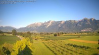 Archiv Foto Webcam Ausblick von Feldkirch auf Hohen Kasten, Furgglenfirst und Kamor 06:00