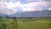Archiv Foto Webcam Ausblick von Feldkirch auf Hohen Kasten, Furgglenfirst und Kamor 13:00