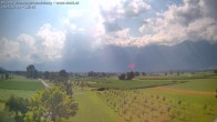 Archiv Foto Webcam Ausblick von Feldkirch auf Hohen Kasten, Furgglenfirst und Kamor 15:00