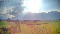 Archiv Foto Webcam Ausblick von Feldkirch auf Hohen Kasten, Furgglenfirst und Kamor 17:00
