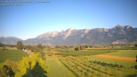 Archived image Webcam View of the Hoher Kasten, Furgglenfirst and Kamor from Feldkirch 06:00