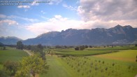 Archiv Foto Webcam Ausblick von Feldkirch auf Hohen Kasten, Furgglenfirst und Kamor 07:00