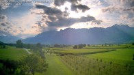 Archiv Foto Webcam Ausblick von Feldkirch auf Hohen Kasten, Furgglenfirst und Kamor 17:00