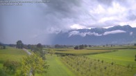Archiv Foto Webcam Ausblick von Feldkirch auf Hohen Kasten, Furgglenfirst und Kamor 05:00