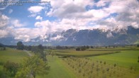 Archiv Foto Webcam Ausblick von Feldkirch auf Hohen Kasten, Furgglenfirst und Kamor 11:00