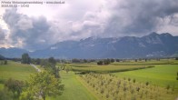 Archiv Foto Webcam Ausblick von Feldkirch auf Hohen Kasten, Furgglenfirst und Kamor 13:00