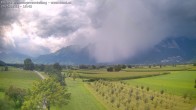Archiv Foto Webcam Ausblick von Feldkirch auf Hohen Kasten, Furgglenfirst und Kamor 17:00