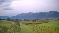 Archiv Foto Webcam Ausblick von Feldkirch auf Hohen Kasten, Furgglenfirst und Kamor 05:00