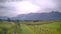 Archiv Foto Webcam Ausblick von Feldkirch auf Hohen Kasten, Furgglenfirst und Kamor 09:00