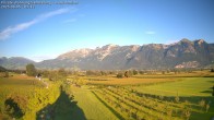 Archiv Foto Webcam Ausblick von Feldkirch auf Hohen Kasten, Furgglenfirst und Kamor 06:00