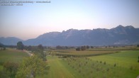Archiv Foto Webcam Ausblick von Feldkirch auf Hohen Kasten, Furgglenfirst und Kamor 05:00
