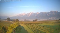 Archived image Webcam View of the Hoher Kasten, Furgglenfirst and Kamor from Feldkirch 06:00