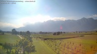 Archived image Webcam View of the Hoher Kasten, Furgglenfirst and Kamor from Feldkirch 15:00