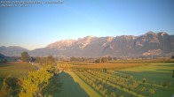Archiv Foto Webcam Ausblick von Feldkirch auf Hohen Kasten, Furgglenfirst und Kamor 06:00