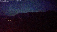Archived image Webcam View of the Hoher Kasten, Furgglenfirst and Kamor from Feldkirch 03:00