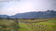 Archiv Foto Webcam Ausblick von Feldkirch auf Hohen Kasten, Furgglenfirst und Kamor 13:00