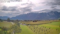 Archiv Foto Webcam Ausblick von Feldkirch auf Hohen Kasten, Furgglenfirst und Kamor 15:00