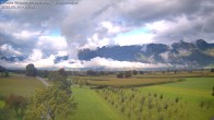 Archiv Foto Webcam Ausblick von Feldkirch auf Hohen Kasten, Furgglenfirst und Kamor 08:00