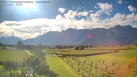Archiv Foto Webcam Ausblick von Feldkirch auf Hohen Kasten, Furgglenfirst und Kamor 15:00